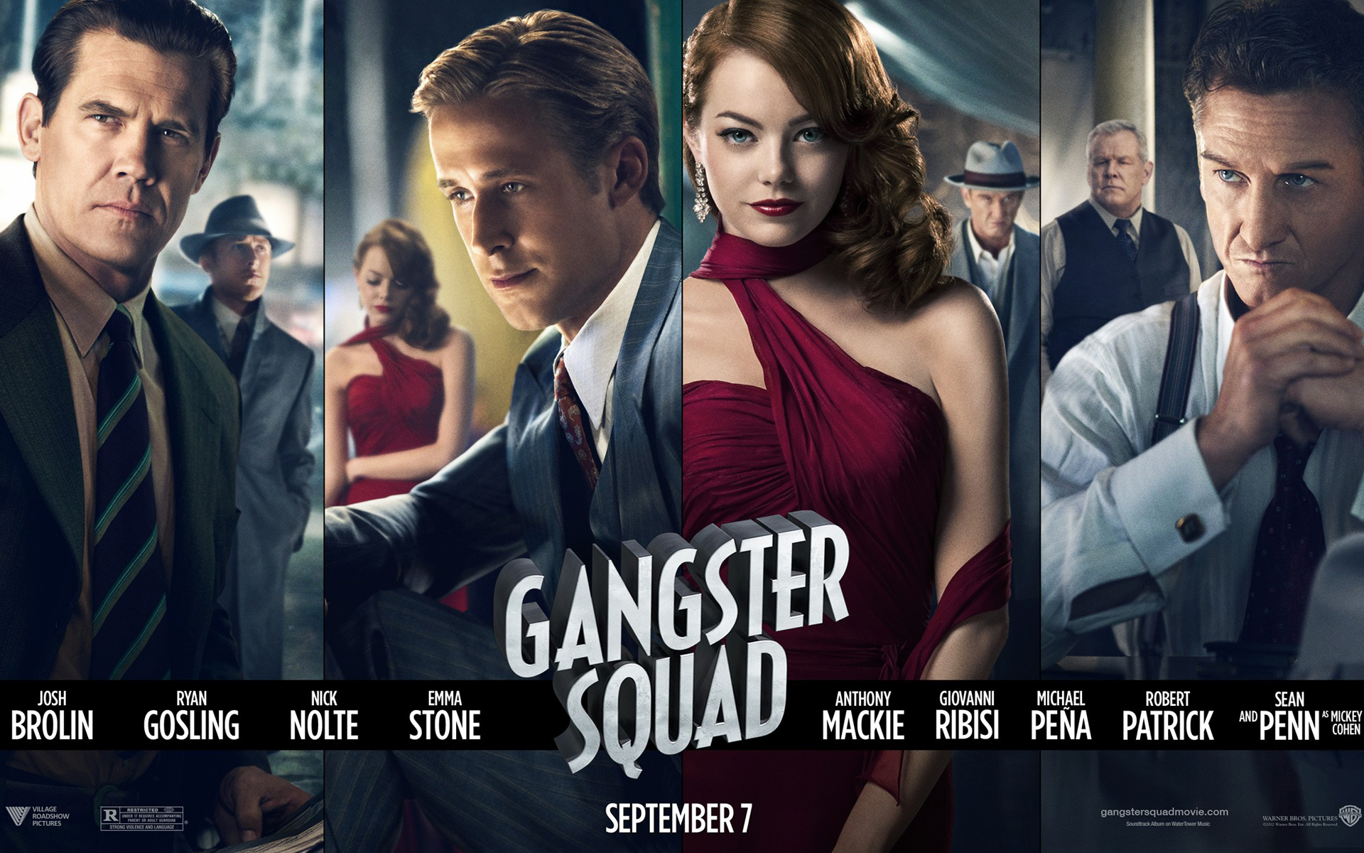 Gangster Squad 2013 Movie wallpaper