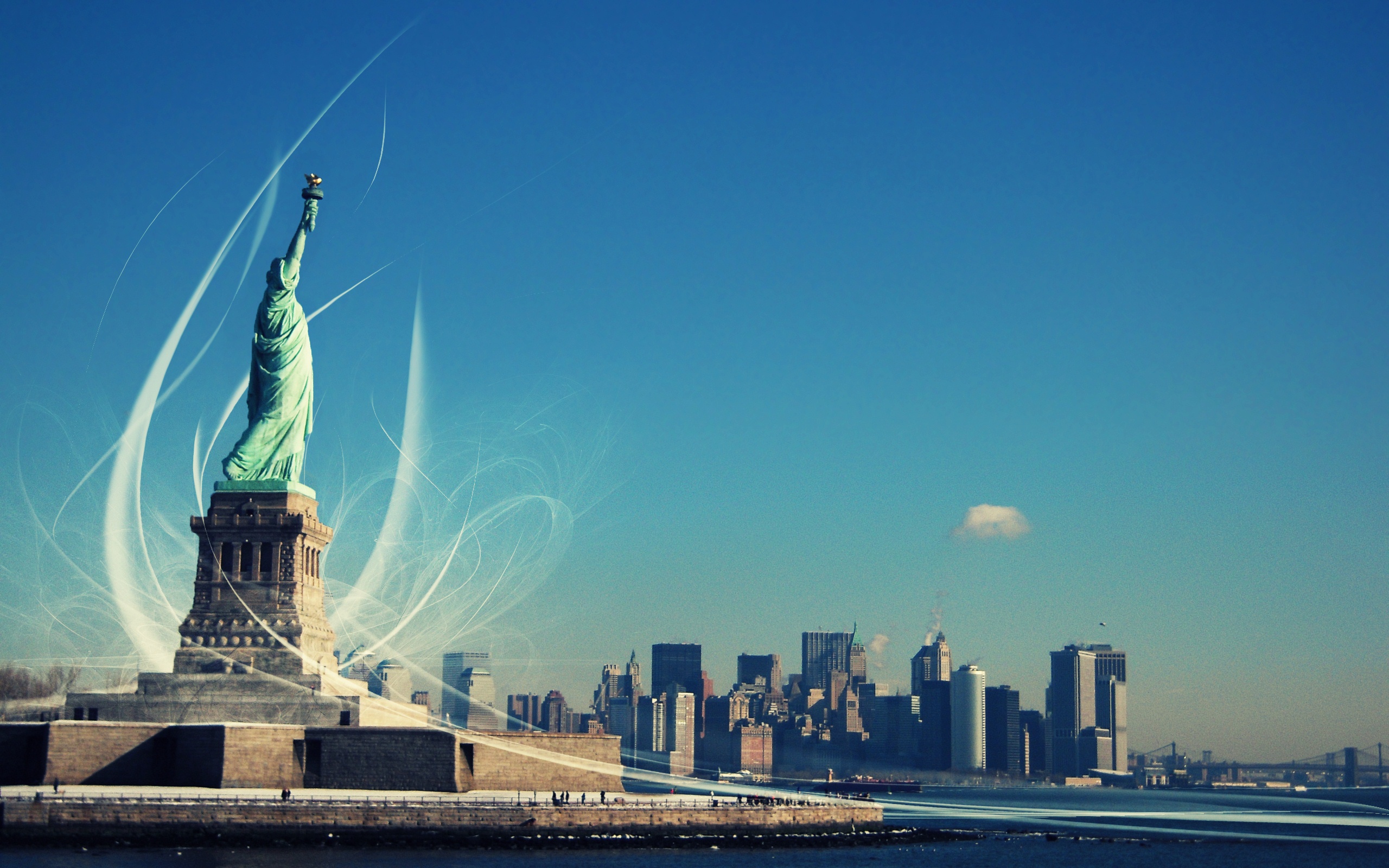 New York&#039;s Statue of Liberty wallpaper