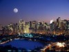 Moonrise Over Manhattan wallpaper